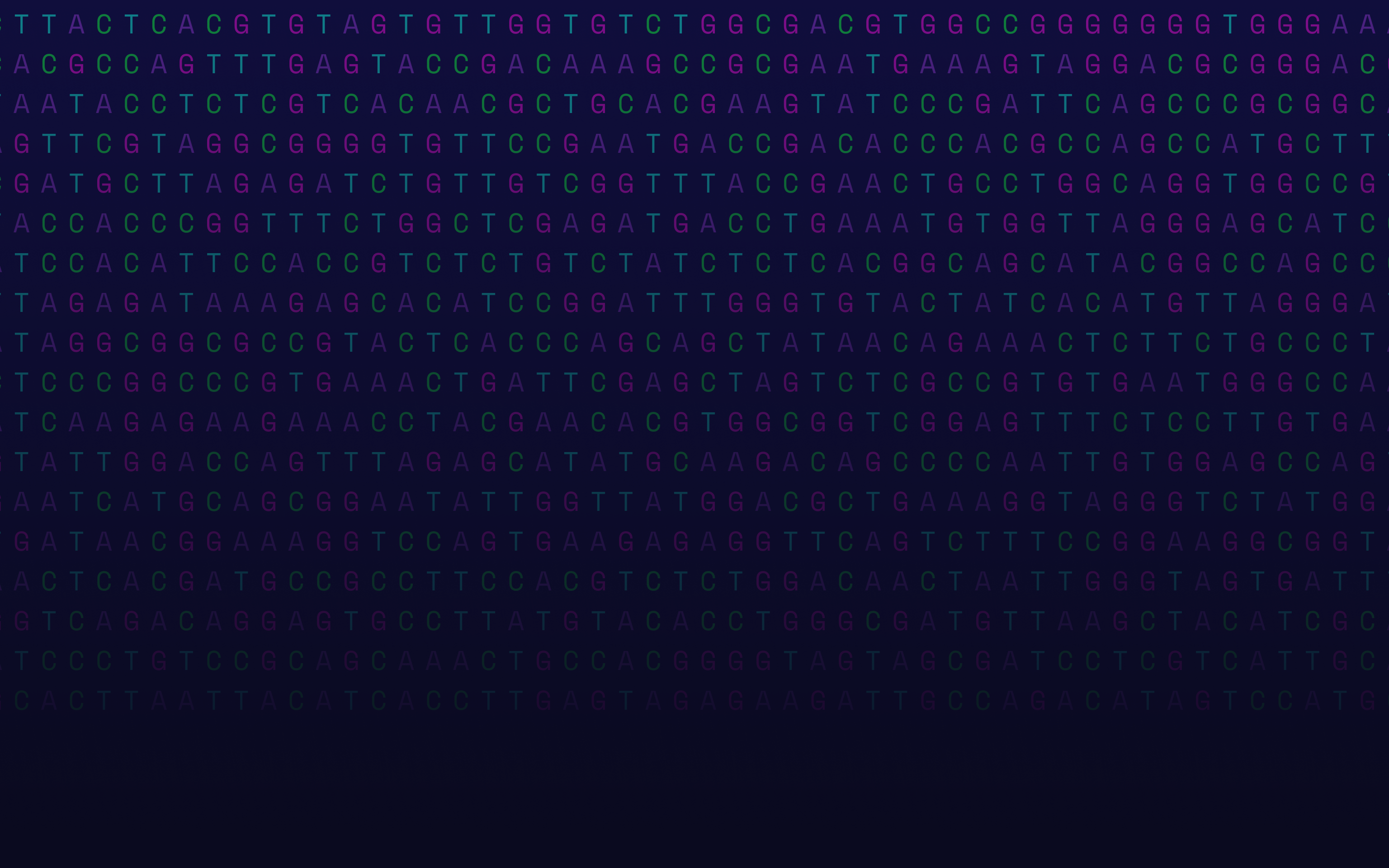 Imagem do banco genômico